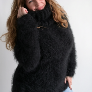 sweater turtleneck black